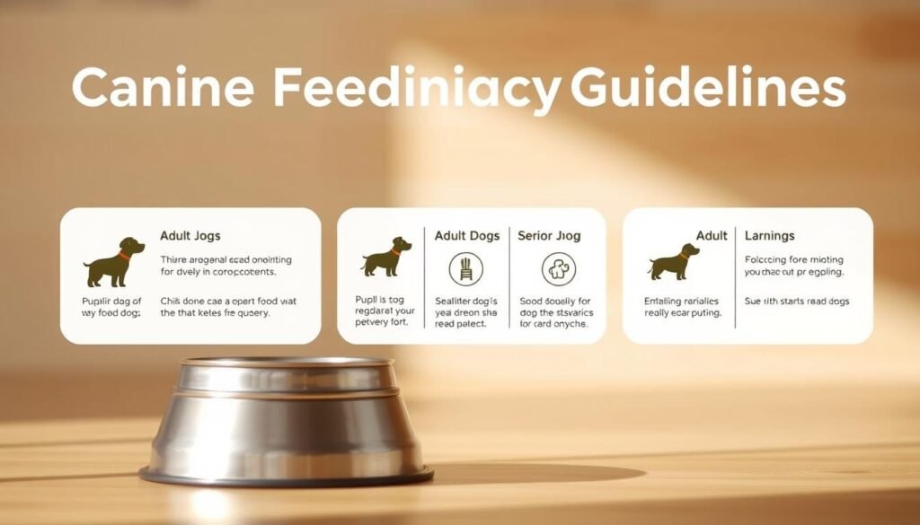 feeding frequency guidelines for dogs