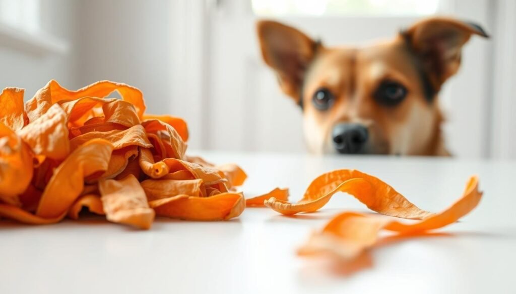 risks of sweet potato peels for dogs